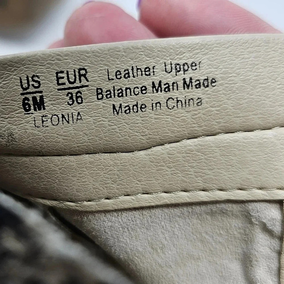 Sam Edelman Women's Leonia Block Heel Leather Snake Print Booties Size 6 - Picture 14 of 16